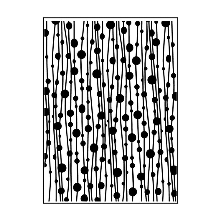 Vaessen creative • embossing folder vliegengordijn