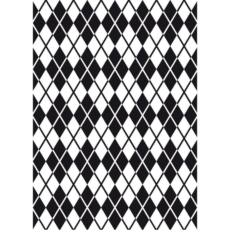 Vaessen creative • embossing folder argyle