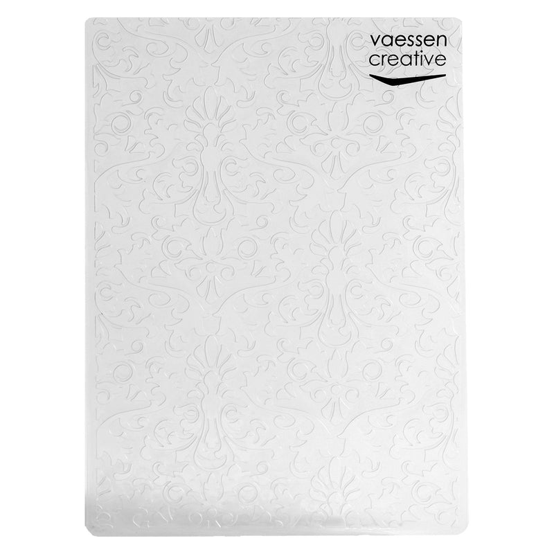 Vaessen creative • embossing folder damast