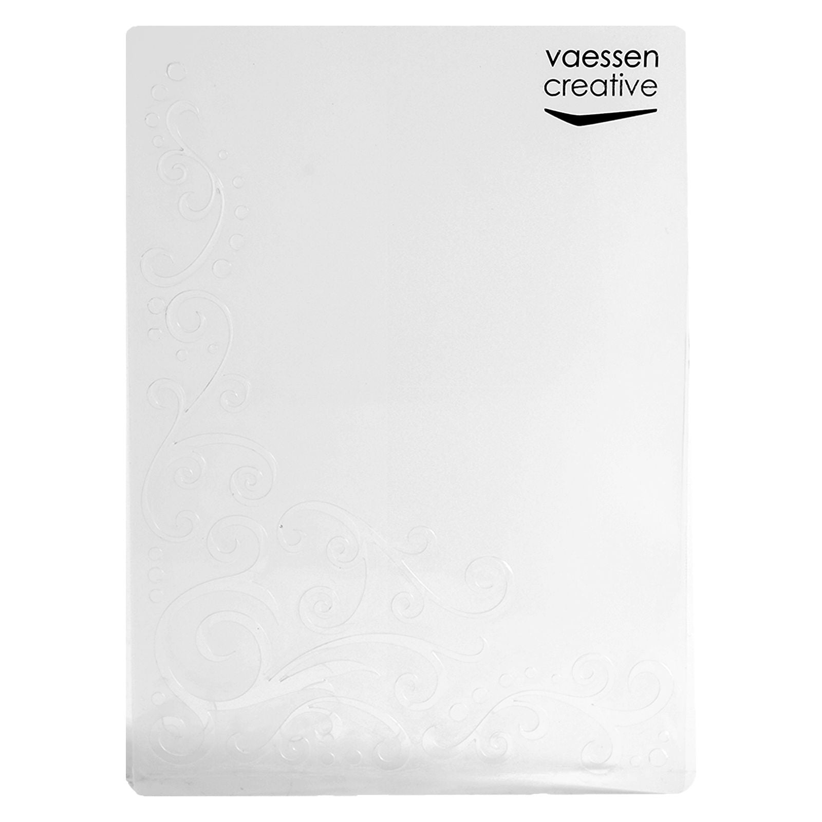 Vaessen creative • embossing folder decoratieve krul