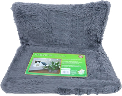 Merkloos sans marque radiatorhangmat - dierenhangmat - grijs - 43 x 43 x 24 cm