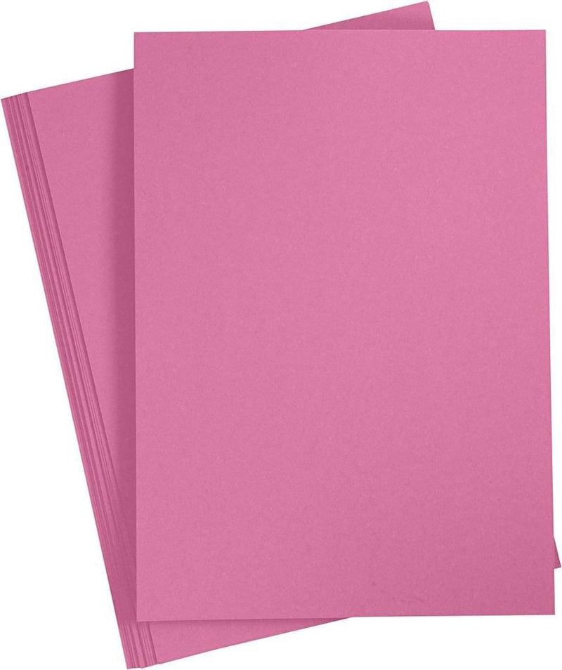 Creativ company papier roze a4 80gr, 20st.