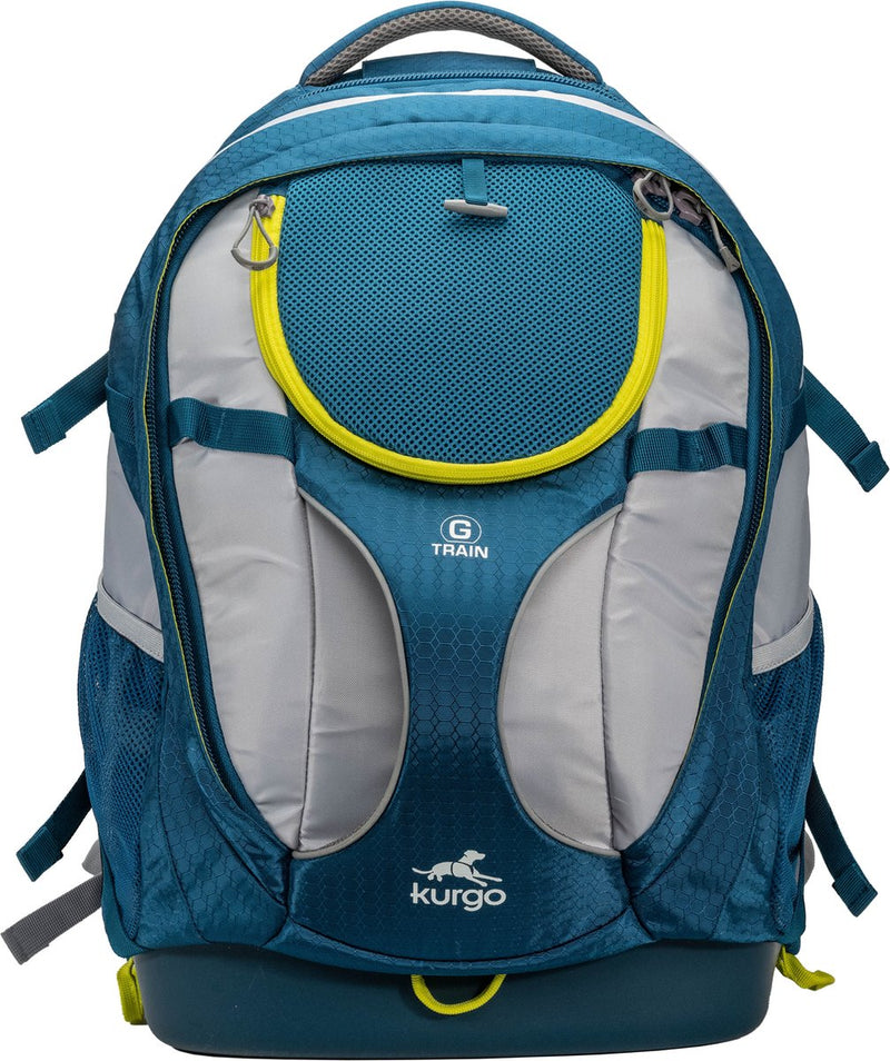 Kurgo g-train k9 pack rugzak voor honden - hondenrugzak - ink blue one size