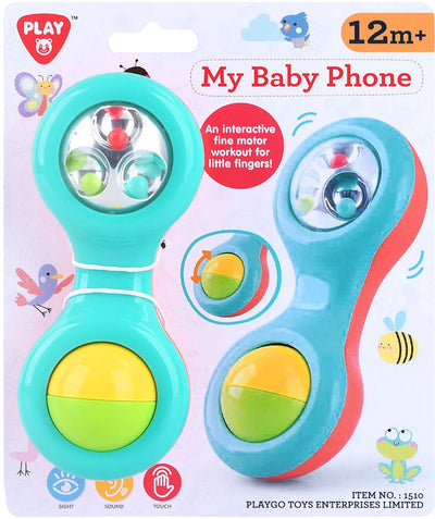 Playgo mijn baby telefoon met bewegende balletjes
