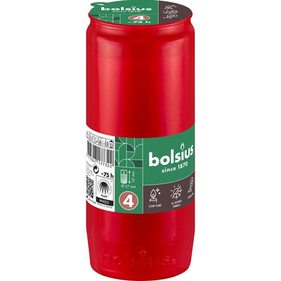 Bolsius graflicht compo nr.4 rood