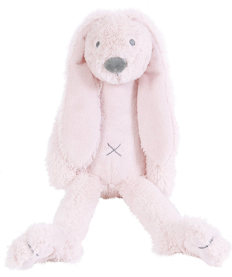 Happy horse konijn richie knuffel 38cm - roze - baby knuffel