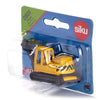 Siku 0801 graafmachine 6,8 cm geel zwart