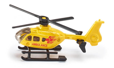 Siku 0856, ambulance helikopter speelgoed, metaal kunststof