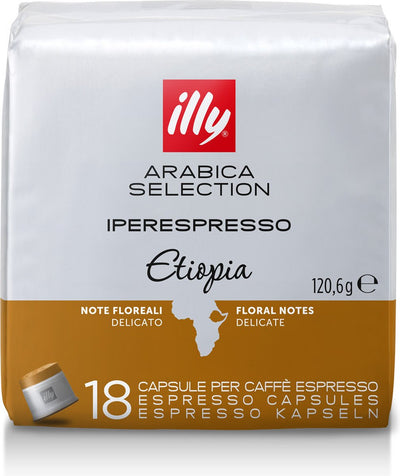 Illy - iperespresso koffie ethiopië 6 x 18 capsules