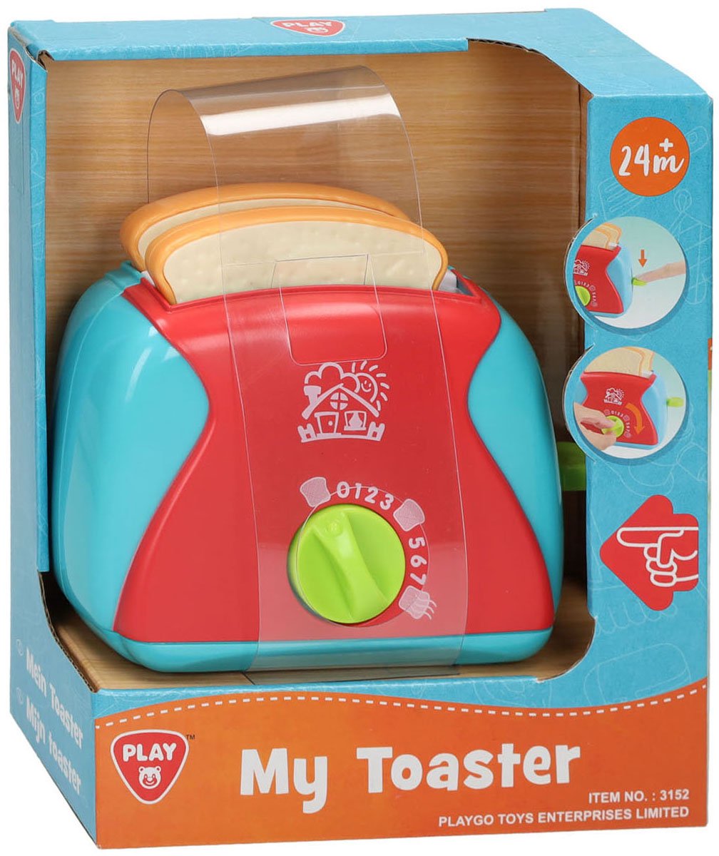 Playgo broodrooster afmeting artikel: 12 x 5 x 5 cm