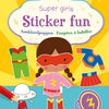 Deltas super girls sticker fun - aankleedpoppen super girls sticker fun - poupées à habiller