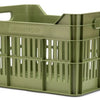 Urbanproof urban proof krat 30l groen olive green 40x30x25