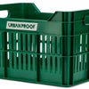 Urbanproof krat click 30l rpet donkergroen