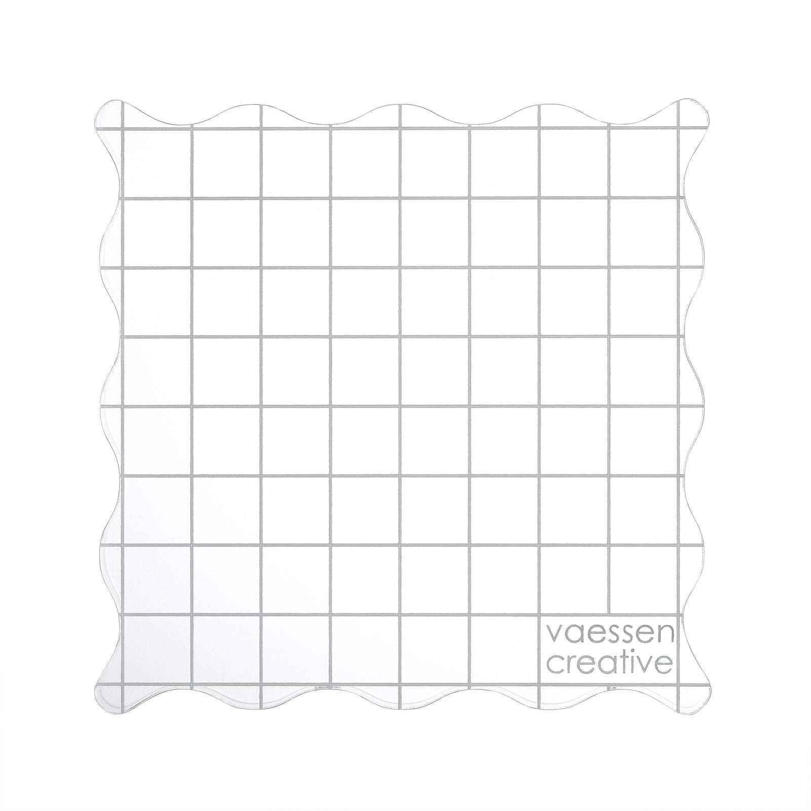 Vaessen creative • acryl stempelblok 9x9x0,8cm