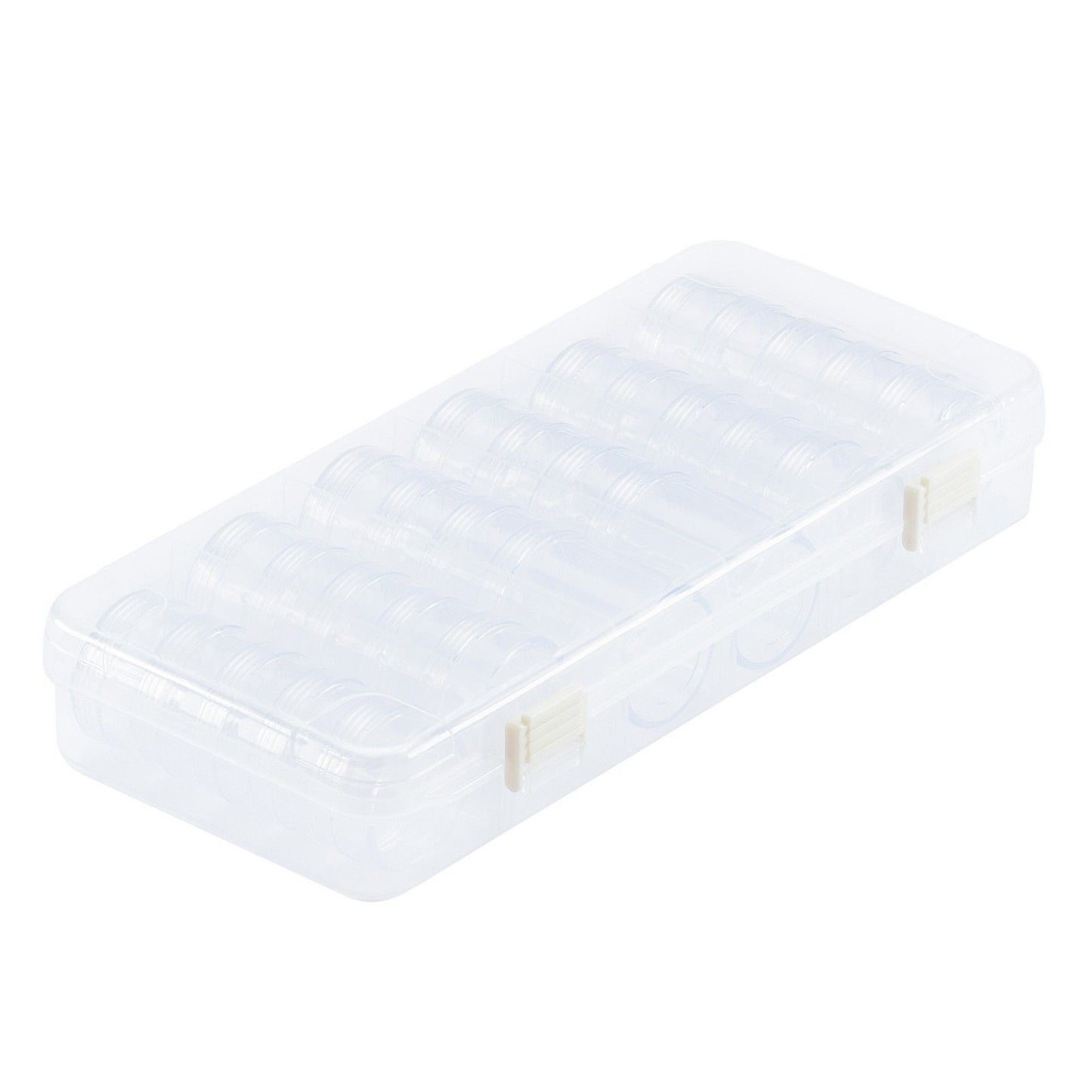 Vaessen creative • opbergbox 28 potjes