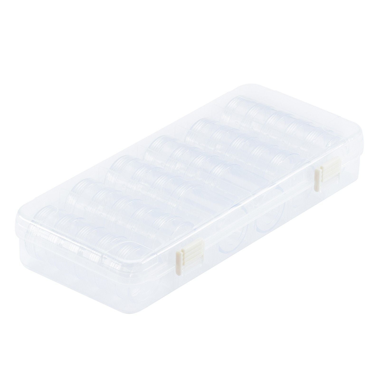 Vaessen creative • opbergbox 28 potjes