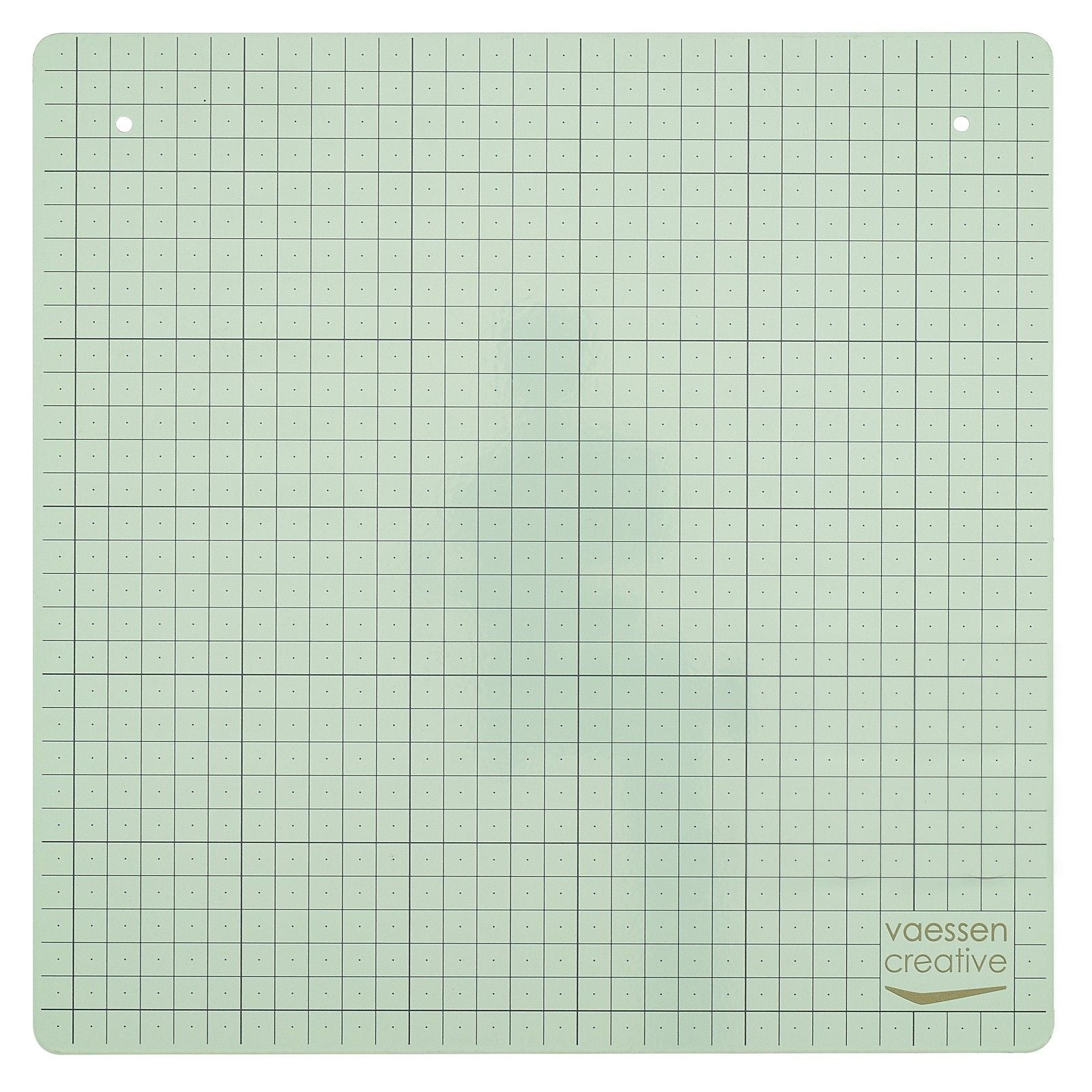 Vaessen creative • magnetische werkmat 30,5x30,5cm mint