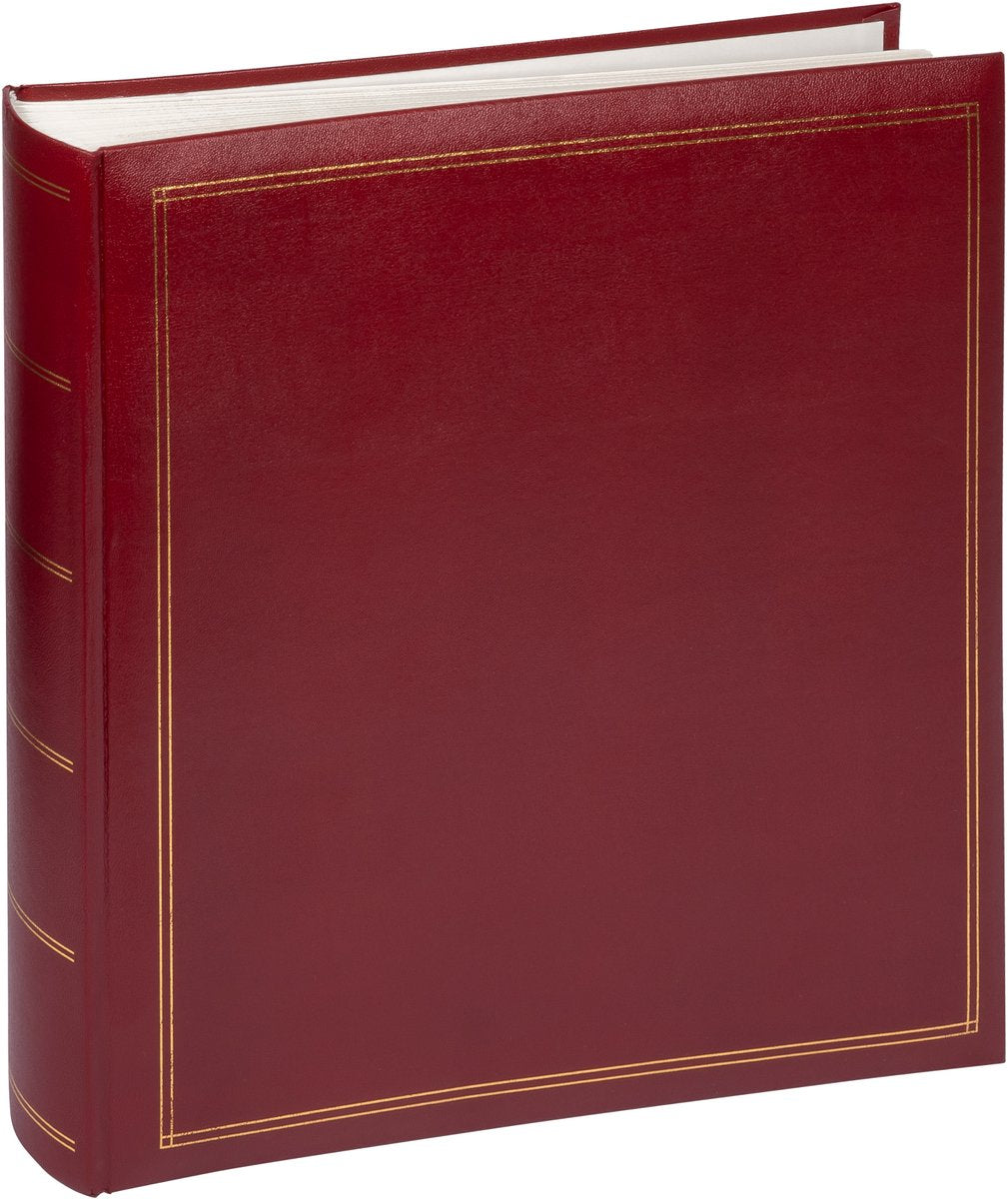Walther sk-127-r monza - zelfklevend album - formaat 33 x 34 cm - rood