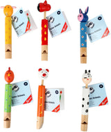 Small foot - dierenfluit, set van 6 - afbeelding 1