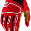 100% airmatic 2 - mtb gloves red black | l
