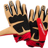 100% airmatic 2 - mtb gloves red black | l