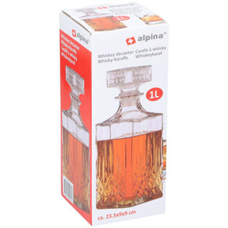 Alpina whiskeykaraf 1l | 2 stuks