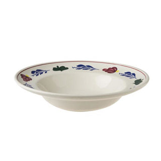 Royal boch boerenbont bord diep 27 cm | 4 stuks