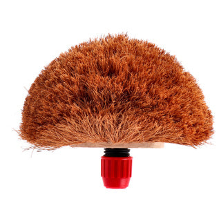 Luva ragebol cocos met steelhouder | 2 stuks