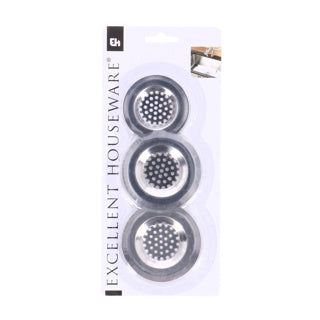 Excellent houseware gootsteenzeefje 3 stuks | 4 stuks
