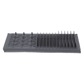 Afdruiprek met afdruipmat 2 sts | 2 stuks