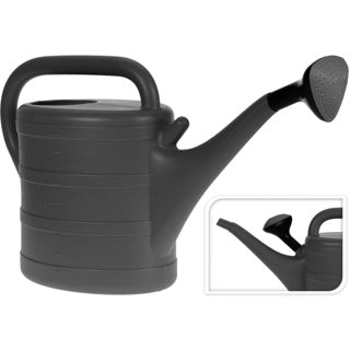 Pro garden gieter 10l met sproeikop antraciet | 3 stuks