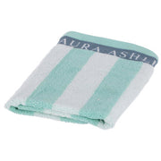 Laura ashley keukendoek white + mint stripes 50 x 50 cm - afbeelding 2