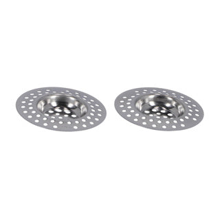 Westmark gootsteenzeven, 2 stuks, ø 7 cm, rond, roestvrij staal, zilver, 52082270