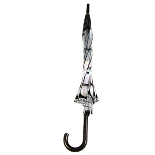 Esschert design paraplu vogelkooi 81 cm transparant zwart