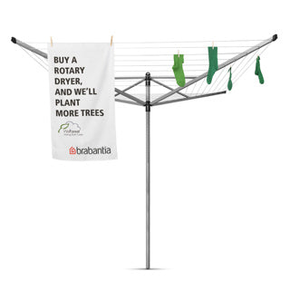 Brabantia droogmolen lift-o-matic 50mtr