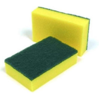 Multy schuurspons 10x7x3cm pak a 5 stuks