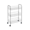 Metaltex tomado keuken badkamer opbergtrolley lugano 41x23x63 cm wieltjes