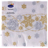 Duni servetten snow white 33x33 cm | 12 stuks