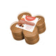 Bolsius maxilichten true scents appel-kaneel 8 stuks | 6 stuks