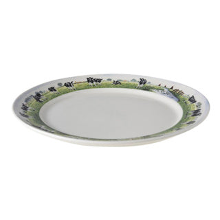 Wiebe van der zee plat bord landelijk leven 25 cm