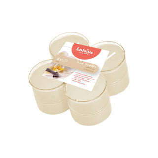 Bolsius maxilichten true scents vanille 8 stuks | 6 stuks