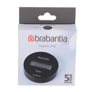 Brabantia kookwekker magnetisch tasty+ donker grijs