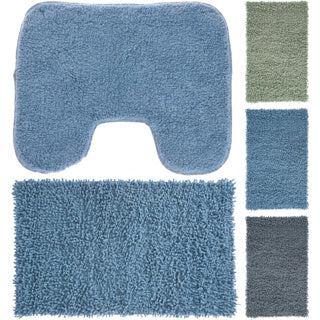 Bathroom solutions badkamer toiletmat set 2-delig assorti