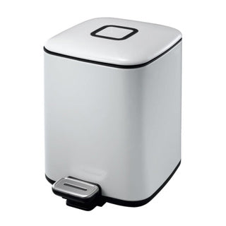 Eko pedaalemmer vepa bins regent wit 6l