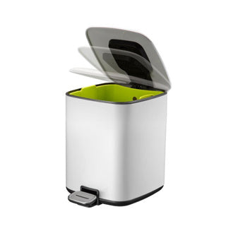 Eko pedaalemmer vepa bins regent wit 6l