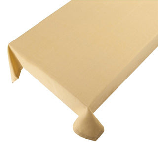 Linen more tafelkleed indi pampas yellow 140 x 250 cm