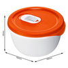 Rotho magnetronschaal 0,8 l micro papaya rood | 2 stuks