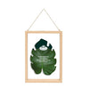 Esschert design lijst voor droogbloemen l 29,9 x 21 cm | 2 stuks