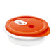 Rotho magnetronbord diep 1 l micro papaya rood | 2 stuks