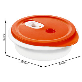 Rotho magnetronbord diep 1 l micro papaya rood | 2 stuks